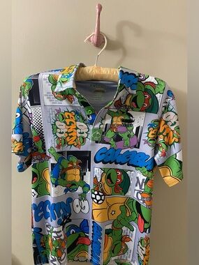 Pins and Aces Teenage Mutant Ninja Turtles Polo